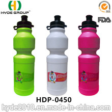 Подгонянные логос BPA бесплатно PE Спортивная бутылка воды (HDP-0450)